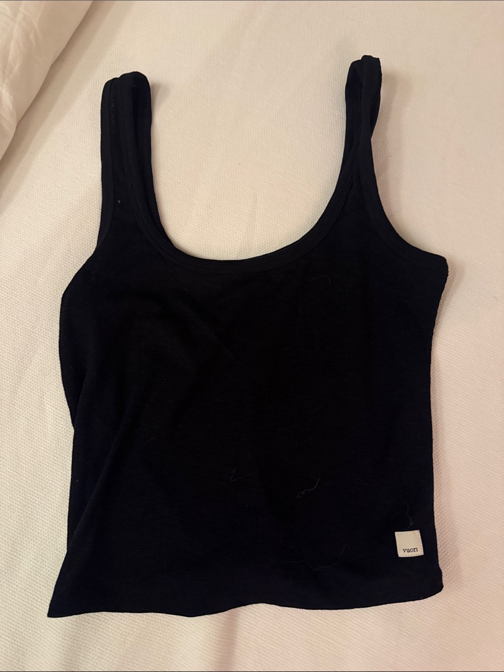Vuori Black Women's Scoop Neck Tank Top